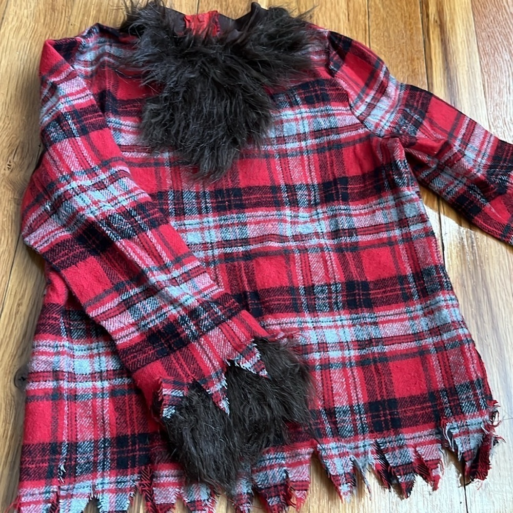 Toddler warewolf 4T Halloween costume gently used just signs of wear on feet. - Picture 5 of 7